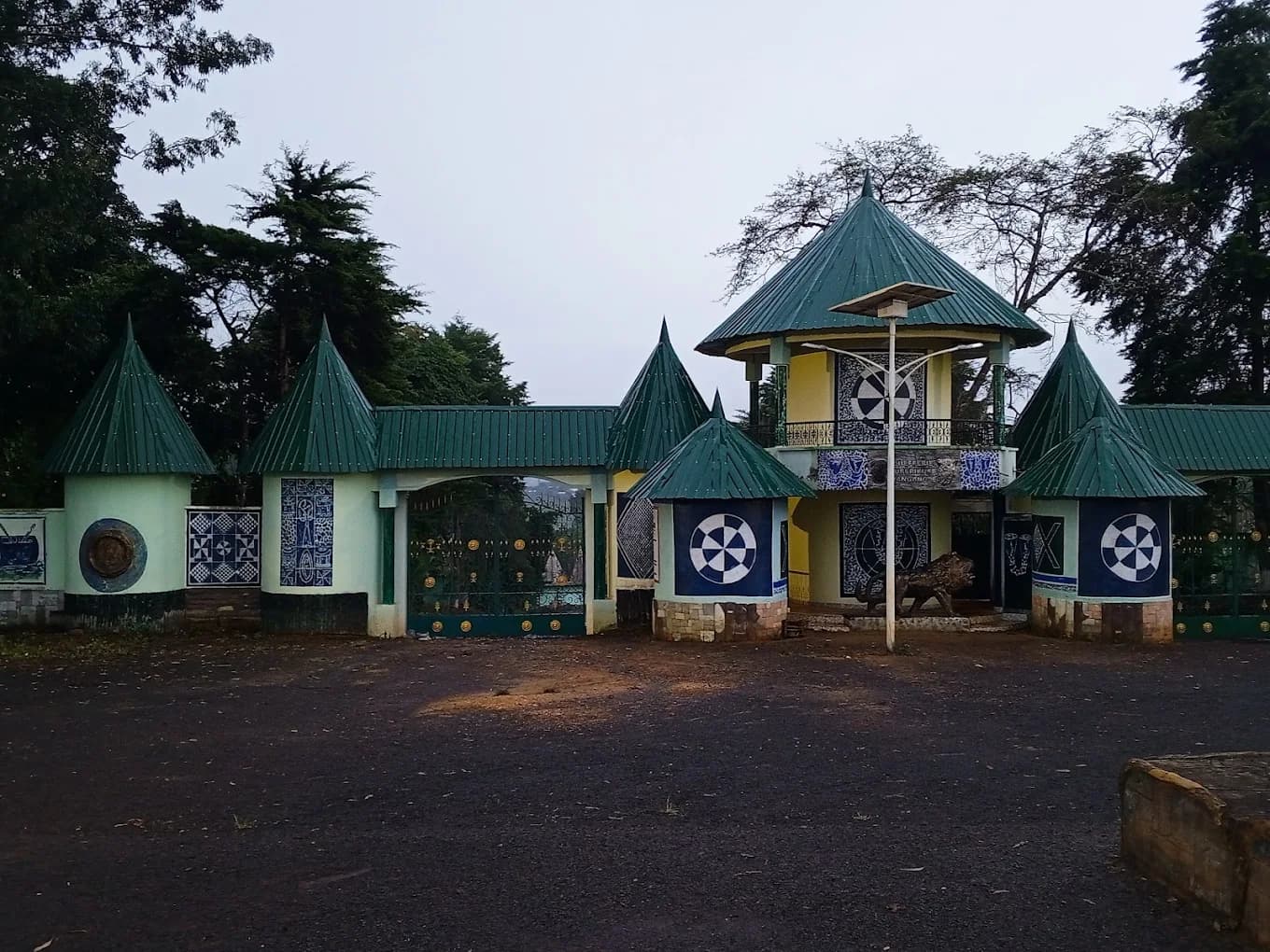 Le Palais Royal de Bangangté aujourd'hui